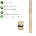 1 pack Wood Sledge hammer handle replacement for 2, 3 and 4 lb Complete Set with Wooden and Steel Wedges - Wood replacement ball pien hammer handle - Wood tool handle - Wooden handle hammers in bulk