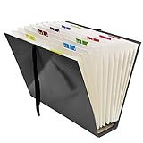 Carpeta con fuelles de polipropileno disponible en 4 colores.