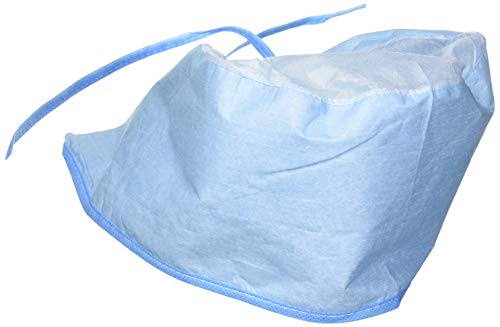 Medline NON28628 Disposable Surgeon's Caps, Spunlace, Latex Free, Blue (Pack of 500)