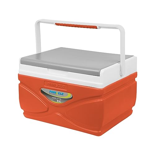 Pinnacle 4.5-11 Liter Insulated Cooler Lunch Box Set Portable Camping/Picnic Hard Cooler –Coolbox Keeps Cool for 48 hrs. with Ice Retention–Heavy Duty Cooler for Beach, Grill, Tailgating, Small -med