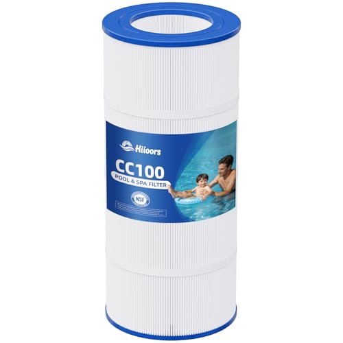 CC100 Pool Filter Cartridge Compatible with Pentair Clean & Clear CC100 Replace Pentair R173215 Predator 100 PXCRP 100 PAP100 C-9410 FC-0686 100 Sq. Ft Heavy Duty 5 Oz+ Trilobal Fabric