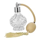 Vetro Vetro ricaricabile: la bottiglia può essere splendidamente decorata. È facile da usare ed elegante. Flacone spray in vetro trasparente: la bottiglia di profumo è realizzata in materiale resistente e non facile da deformare e sbiadire. Profumo in vetro: capacità di 80 ml for soddisfare le tue esigenze, ottimo for l'uso quotidiano e in viaggio. Bottiglia di profumo con bulbo: capacità di 80 ml e può soddisfare le tue esigenze a breve termine, adatta for l'uso quotidiano e in viaggio. Profumo ricaricabile: ornamento ideale for il soggiorno e accessori vintage for la camera da letto. può anche essere una buona scelta regalo for i tuoi amici.