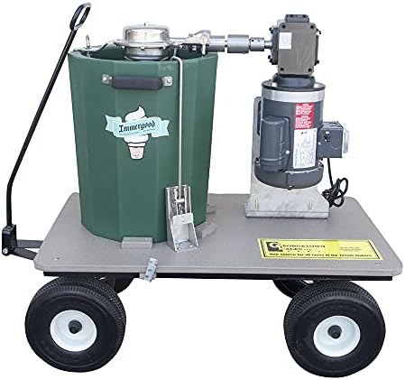 Immergood - 12 Quart Electric Ice Cream Freezer Unit | Homemade Ice Cream | Heavy Duty | Uses Ice and Salt