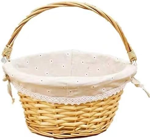 Oypeip Wicker Basket Gift Baskets Empty Round...