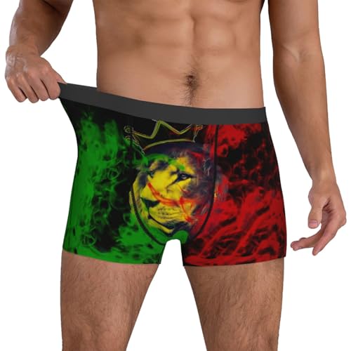 Men's Boxer Briefs Breathable Mens Underwear Elastic Boxer Briefs Comfort Sports Trunks For Him Boyfriend Husband3