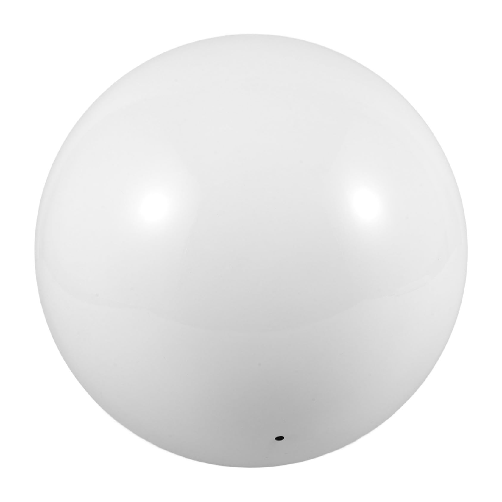 UPKOCH Mirror Reflective Decorations Garden Lawn Patio Steel Cue Reflective Gardens Mirror Giant Outdoor Gazing Globe Gazing Globe White Stainless Steel