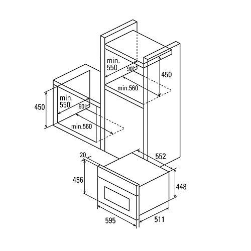 CATA | Horno Multifunción 8 Funciones | Horno Modelo MD 5008 WH | Capacidad  Interior de 40 litros | Rango de temperatura… – TiendaOutlet