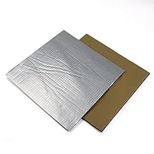 2pcs 3D Printer Platform Heated Bed Insulation Lightweight Foam Foil 8.66x8.66x0.2inch Thermal Insulation Self-Adhesive Mat Sticker Hotbed Thermal Pad for Ender 3pro, Ender-3 220x220x5mm