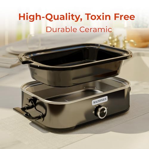 image for MAGNIFIQUE EXPERIENCE DELIGHT [NEW] MAGNIFIQUE 4-Quart Slow Cooker wit