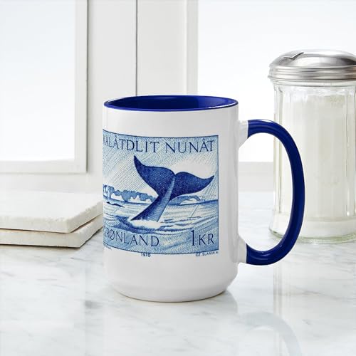 Taza de cerámica grande CafePress 15 oz con diseño estampado miniatura 4