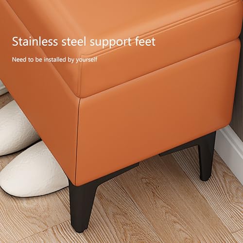 Banc à chaussures polyvalent gris clair de 120 cm de longueur - 7