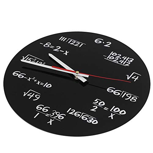 Horloge math équation unique Fdit cadeau insolite pour professeur de sciences - 6