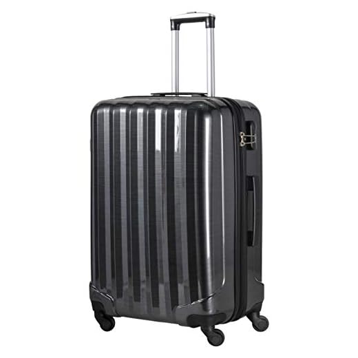 Flight Knight ABS 3 Tamanos Maleta Ligera Maximus Permitidas De Delta Airlines, American, Virgin Atlantic Entre Muchas Otras! Iberia, easyJet Maleta De Mano 56x35x22 cm - FK05_GBG_M