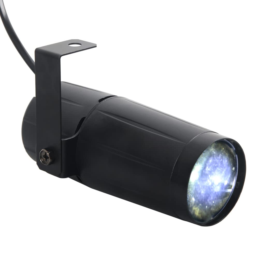 Mini 3W White Color LED Beam Pinspot Light Lamp Strong Spotlights Party Home Bar KTV DJ Stage Lighting M02-W