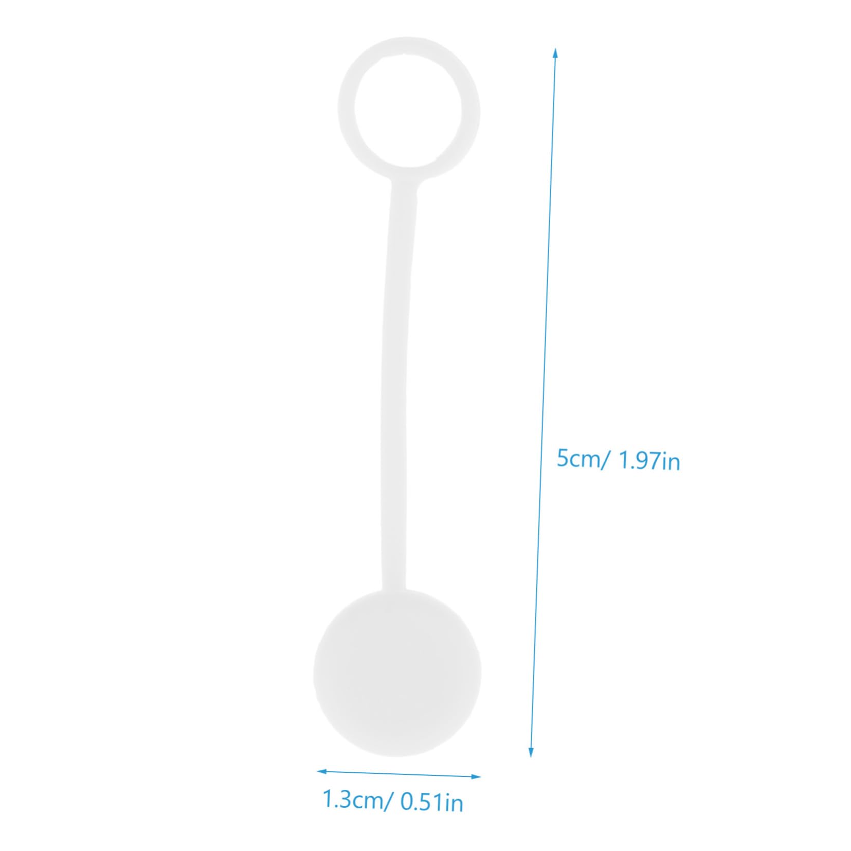 BRIGHTFUFU Water Bottle Spill Stopper Leak Proof Stopper Silicone Straw Cap Set of 1