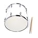 Professional Marching Drum Set - Includes White Drum Drumsticks Key Tool and Harness - for & Marching Bands