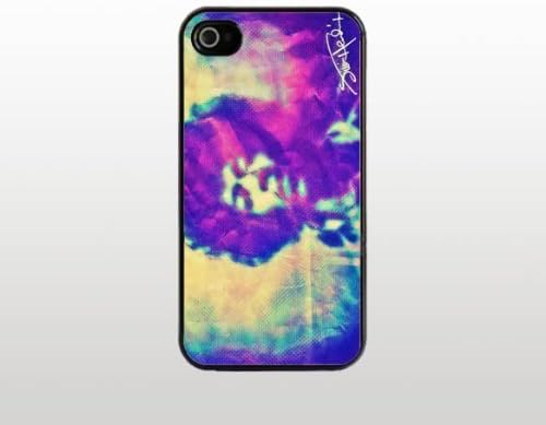 Psychedelic Jimi Hendrix iPhone 5 5s Case - Hard Plastic Snap-On Custom Cover - Black Wireless Phone Accessory