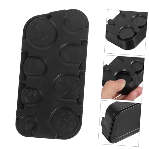 Organizador de monedas plástico ARTIBETTER con tapa reutilizable miniatura 2