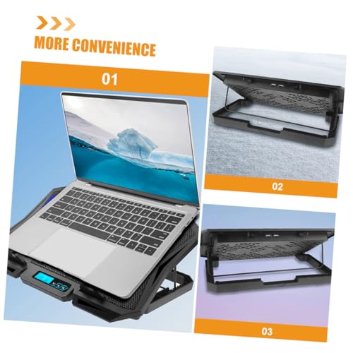 Mikinona Base Refrescante para Laptop 15.6 Pulgadas con Ventilador Silencioso miniatura 7