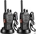 BF-88X Walkie Talkie professionale PMR446, Walkie Talkie bidirezionale a 16 canali a lunga portata con caricatore USB e auricolari, ideale per il gioco dei bambini e il lavoro degli adulti