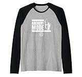 Photo Gallery archery mode on funny archer maglia con maniche raglan Photo Gallery archery mode on funny archer maglia con maniche raglan