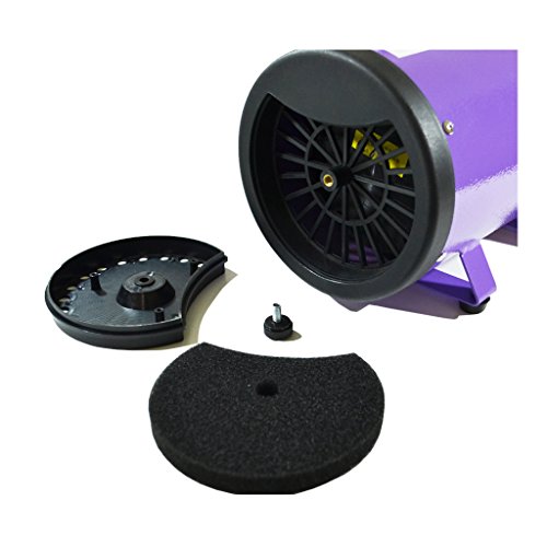 Flying Pig Grooming FLYING ONE PURPLE Pig High Velocity Dog Pet Grooming Dryer W/Heater thumb #4