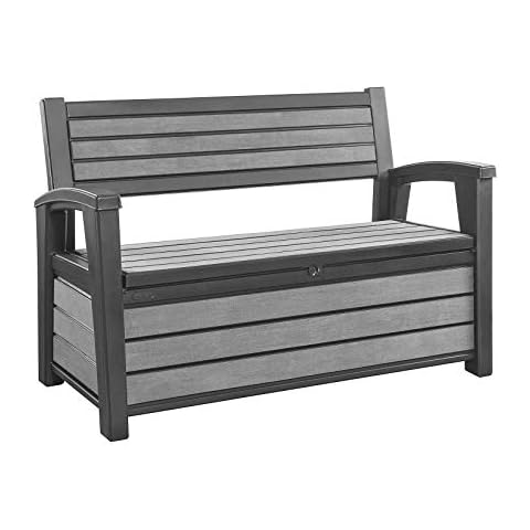 Keter Hudson 60 Gallon Outdoor Storage Bench Cover