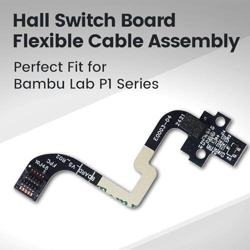 3D Printer Accessories P1P P1S Hall Switch Board with FPC Cable for Bambu Lab P1S、P1P,for Detecting Presence of Consumables in Hotend Extruder (P1 Series) - Thumbnail 2