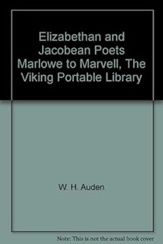 Unknown Binding Elizabethan and Jacobean Poets Marlowe to Marvell, The Viking Portable Library Book