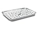 50 Pezzi in alluminio-bistecchiera Grill BBQ xperiz, 34,4 x 22,4 cm, riutilizzabile/questa vaschette in alluminio protegge il tipico carbone-restano. Il cibo non si attacca la ciotola e può girare bene. Grasso che non gocciola in la brace calde e impedisce che si formano sostanze pericolose gift.