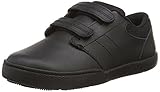 Leather uppers Crocs Uniform Shoe P, Mocasines Niños, Nero (Black/Black), 27-28