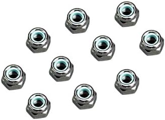 Traxxas 1747 Nylon Locknuts, 4mm (10)