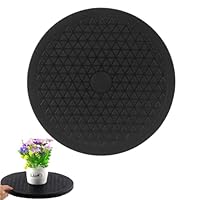 Drehbar Plattform,360 Grad Drehplattform,Drehscheibe Drehbarer Universal,Drehplatte mit Stahlkugellagern Drehplatte Mehrzweck für Laptops Monitor TV Lautsprecher Handwerk Pflanzen Küche (1PC 25cm)