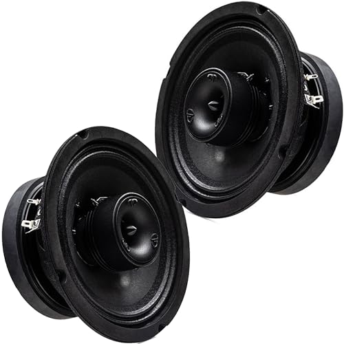 DD Audio VO-X6.5-S2 6.5\" 300W 2-Ohm 2 Way Coaxial Boat Car Motorcycle Speakers