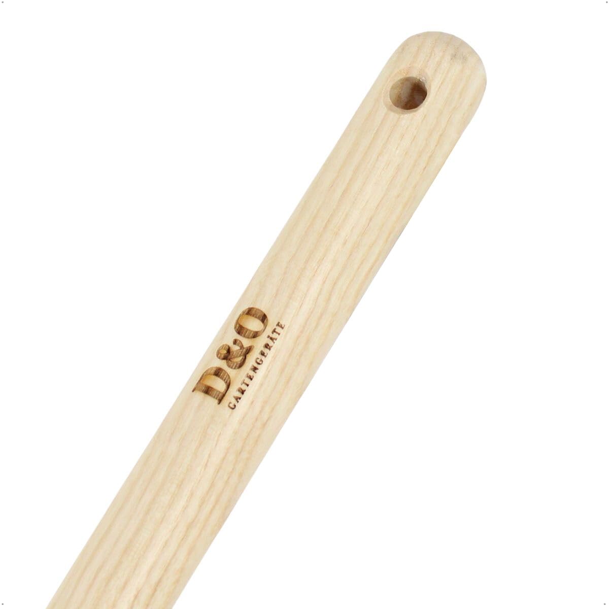 D&O - Fugenkratzer mit Eschenstiel - Unkrautkratzer aus Borstahl, 149 cm | Fugenreiniger fuer Terrasse und Gehweg, geschmiedete Klinge 9,5x1,5 cm, rueckenschonendes Arbeiten ohne Buecken