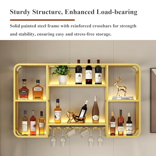 Rangement pratique pour cuisine étagère à vin blanche 120 cm