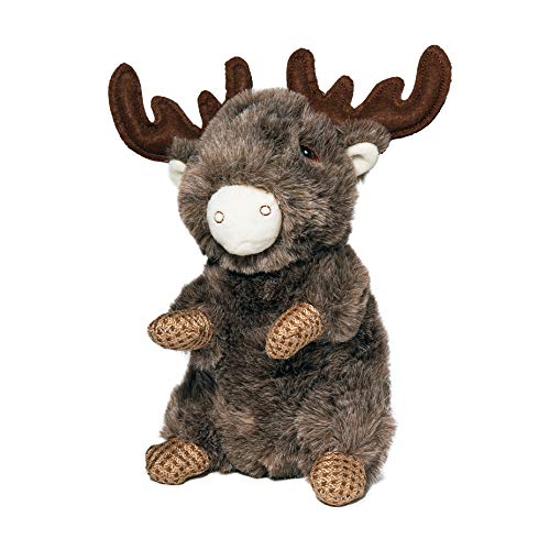 Image of Best Pet Supplies Dog Chew Toys for Small and Medium Dogs, Tough Interactive Squeaky Plush Stuffed Animal Toys - Moose & Bear Bundle, Large, PT532-534