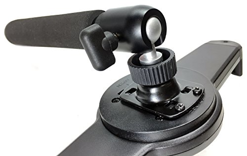 iShot G10 Pro Large Universal iPad Pro Tablet Tripod Mount + Camera Tripod Adapter Hand-Held Monopod w/ 360° Swivel Mini Ball Head - Works with Case - Compatible with iPad Pro and Other 9-13" Tablets