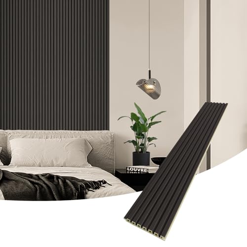 JINDOLI WPC Wall Panels for Interior Wall Decor 8 Pack