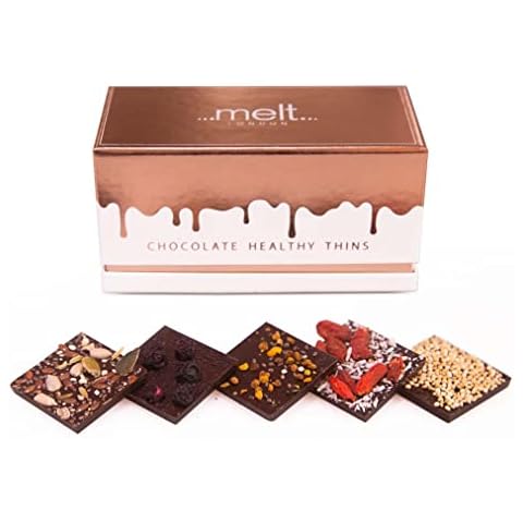 Healthy Chocolate Thins | Vegan | Melt Chocolates | London's Most Luxurious.… Cover