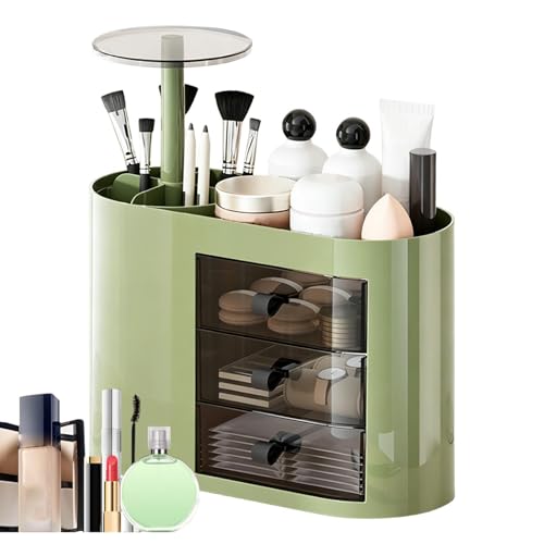Organisateur de maquillage pour salle de bain et meuble de toilette moderne et épuré