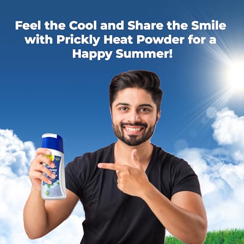 Image of Itchstop Prickly Heat Powder | Fast Cooling Relief from Prickly Heat, Rashes, Itching, Sunburn, Sweat, Excess Moisture, Body Odor, Skin Burning & Irritation | Keeps Skin Fresh, Dry & Free from Bacteria All Day | Fine-Textured Talc for All Ages - Adults & Kids | 150g (Ice Menthol (Pack of 3))