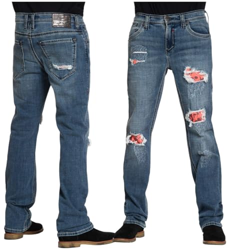 Affliction Mens Denim Jeans' Cooper Devin