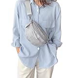 Rhinestone Chest Bag For Women Fanny Packs Belt Bags Crossbody Bags Waist Pouch Purse for Lady Party Outdoor Traveling Beach