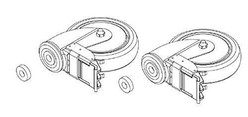 Invacare 1110421 Hydraulic Patient Lift Caster Locking Kit