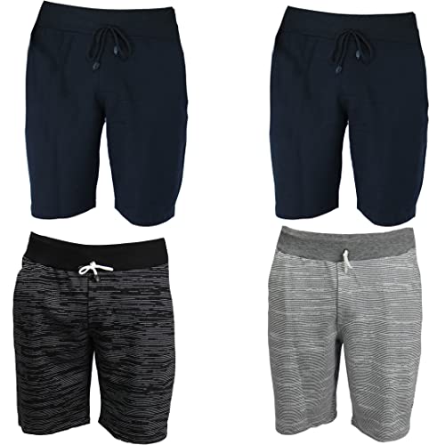 KIT 4 Bermudas Plus Size Moletom Masculino