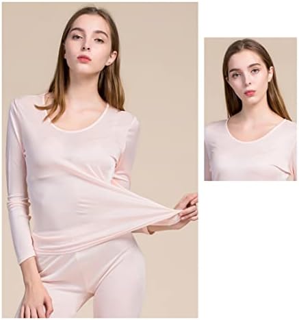 Fashion Silk Women's Silk Long Underwear | Silk Thermal Underwear Sets for Women Mulberry Silk Long Johns¡ 4 Fashion Silk Women's Silk Long Underwear | Silk Thermal Underwear Sets for Women Mulberry Silk Long Johns¡