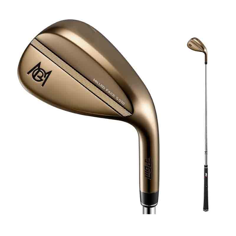 Golf Wedges 48/50/52/54/56/58/60/62/64 Degree Golf Club Pitching Gap Lob Sand Wedges for Right Handed Men and Women Golfers (Gold,52D)