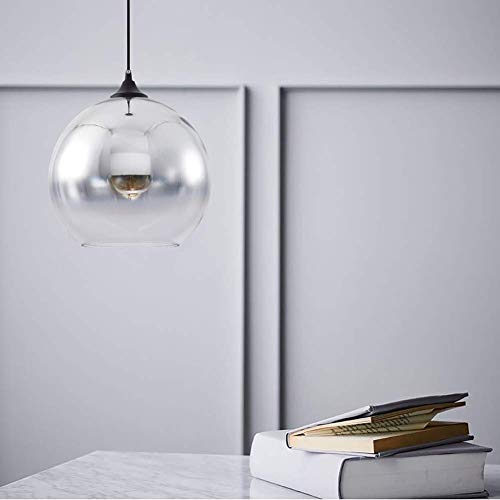 Lámpara de techo ajustable con cristal de burbujas y luz difuminada dorada 7