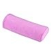 Cuscino Poggiamano Unghie in Pile Morbido Poggiamano per Unghie Nail Art Lavabile Poggiamano Manicure (Rosa)